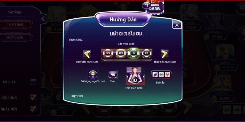 Nguyên tắc khi đặt cược tại game